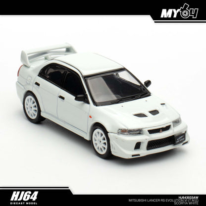 [Hobby Japan] Mitsubishi Lancer RS Evolution 6 (T.M.E.) - Scortia White