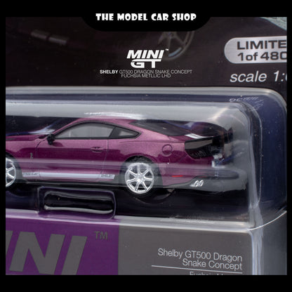 [MINI GT] Shelby GT500 Dragon Snake Concept - Fuchsia Metallic (Mijo Exclusive)