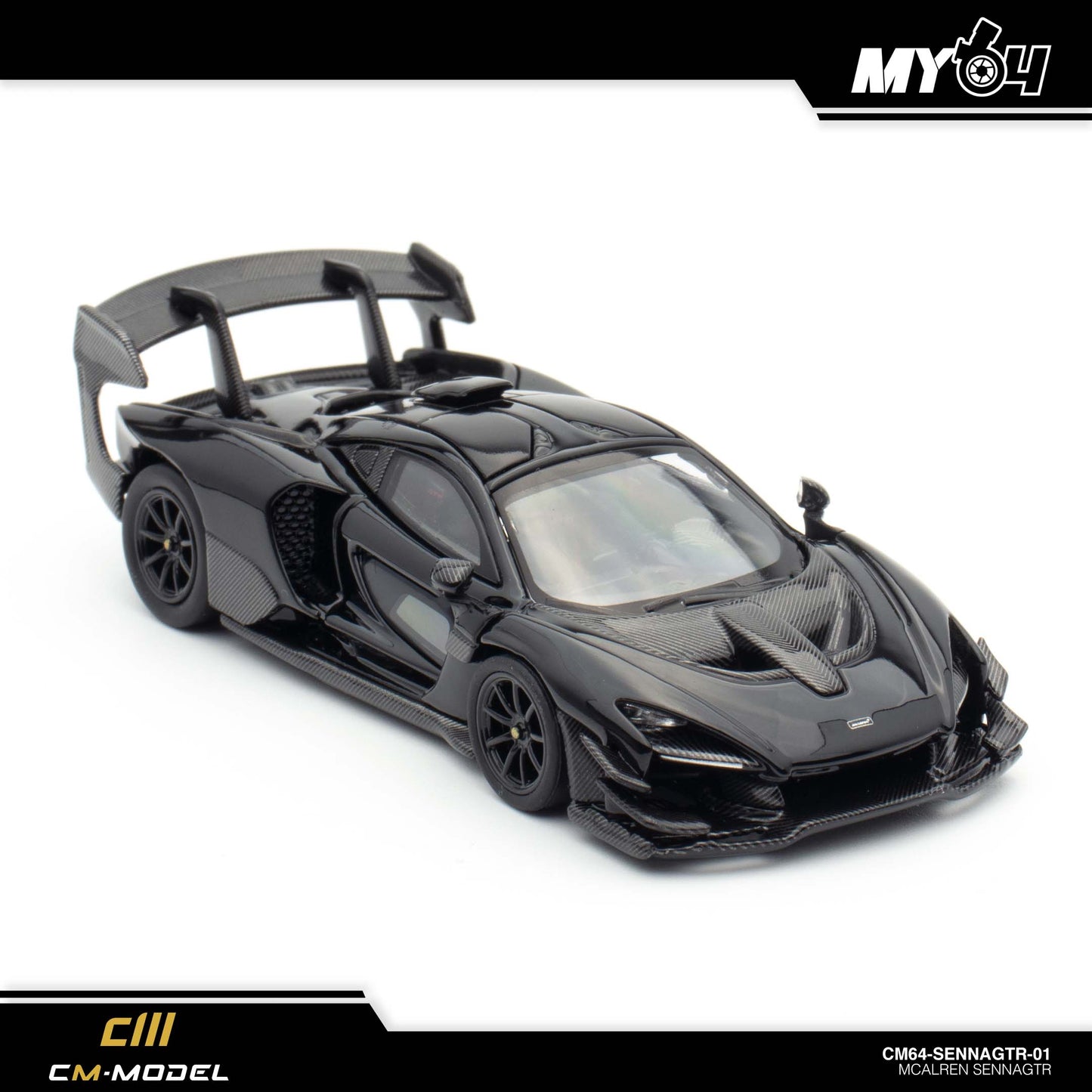 [CM Model] McLaren SennaGTR - Black