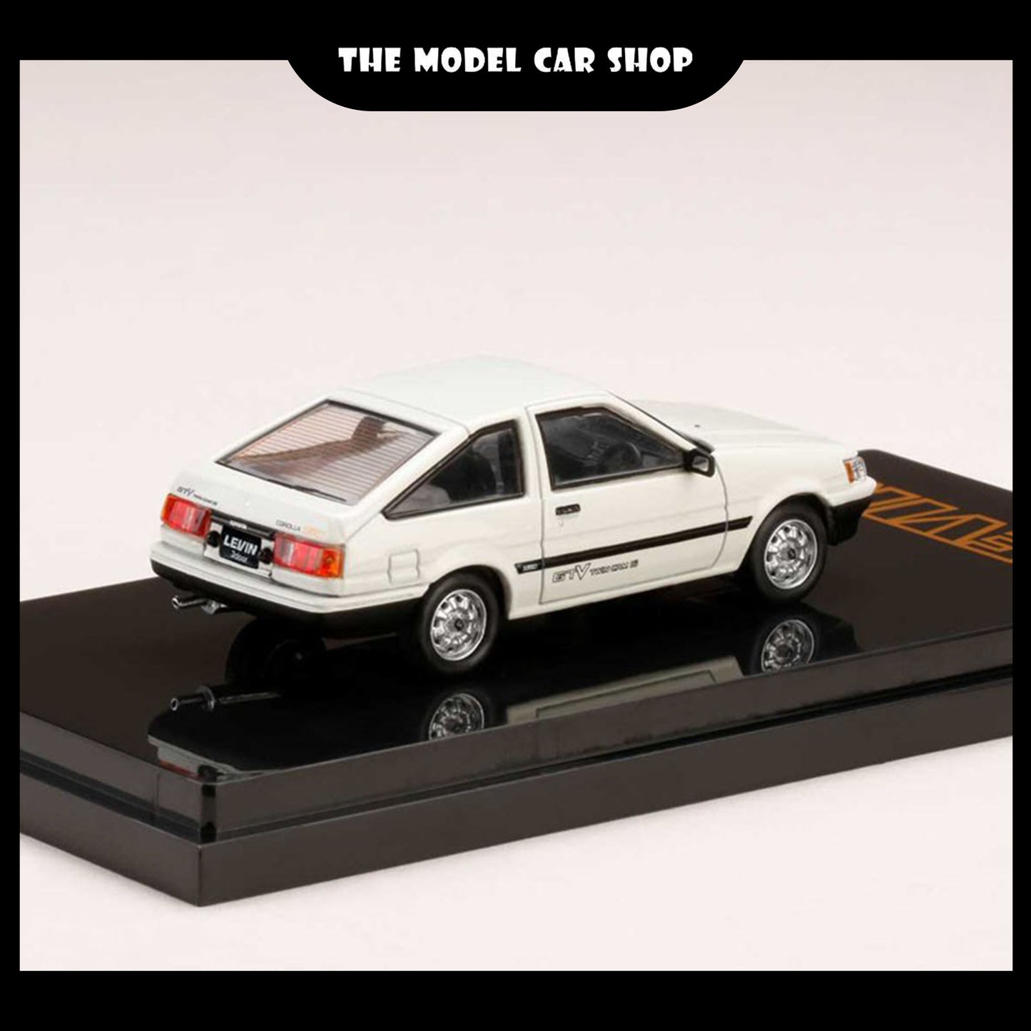 [Hobby Japan] Toyota Corolla Levin AE86 3 Door GTV 1983 - White