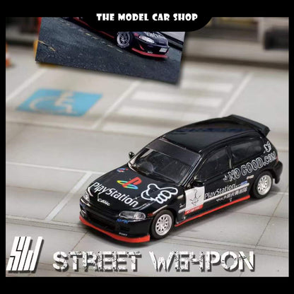 [Street Weapon] Honda EG6 Black Play Station