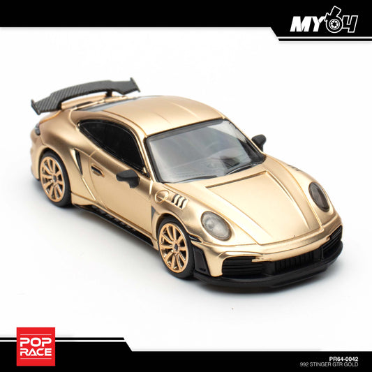 [Pop Race] Porsche Stinger 992  - Gold