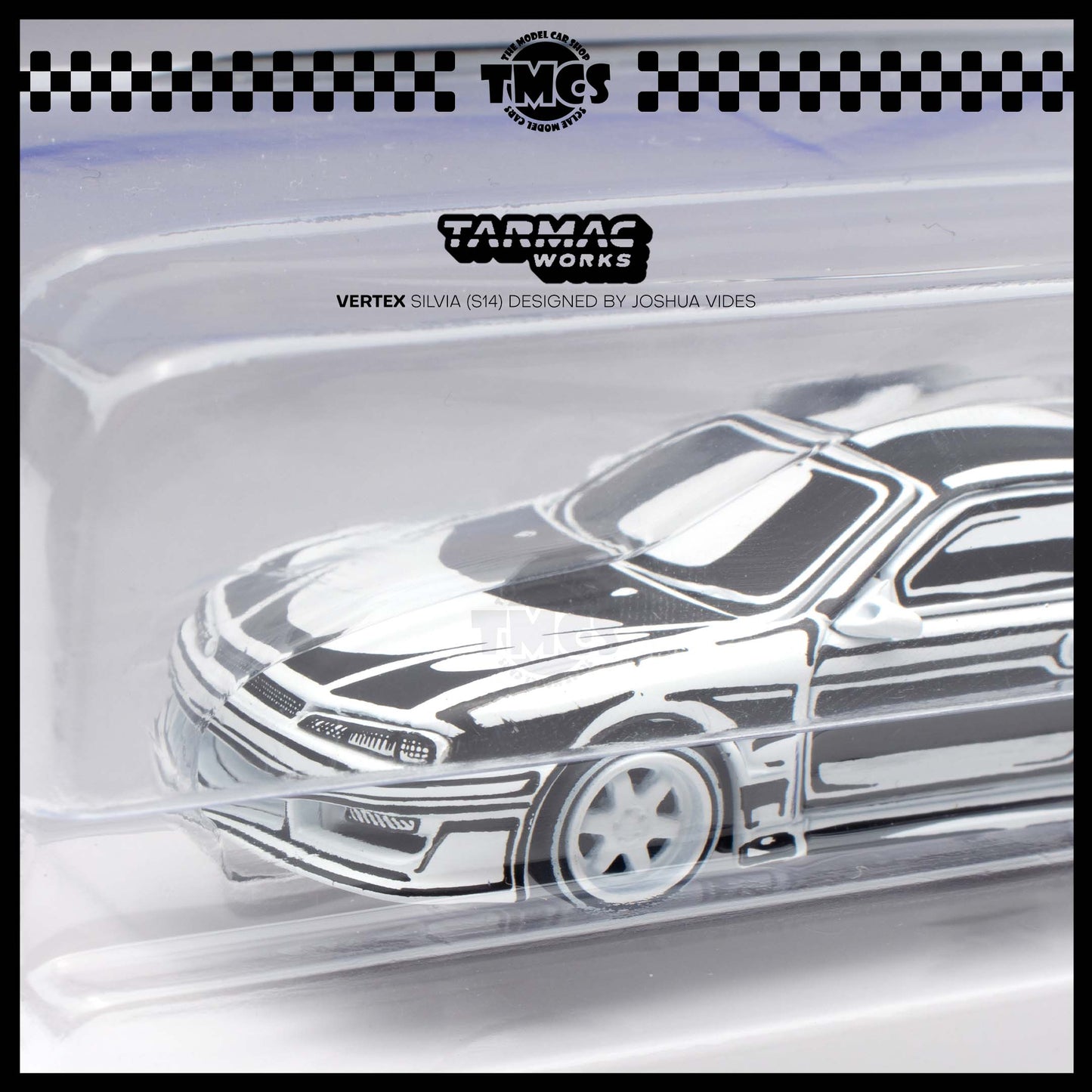 [Tarmac Works] 1:64 Vertex Silvia (S14) – Designed by Joshua Vides