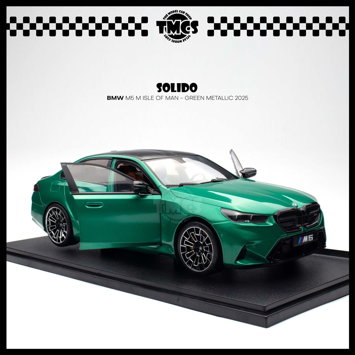 [Solido] 1:18 BMW M5 M Isle of Man - Green Metallic 2025
