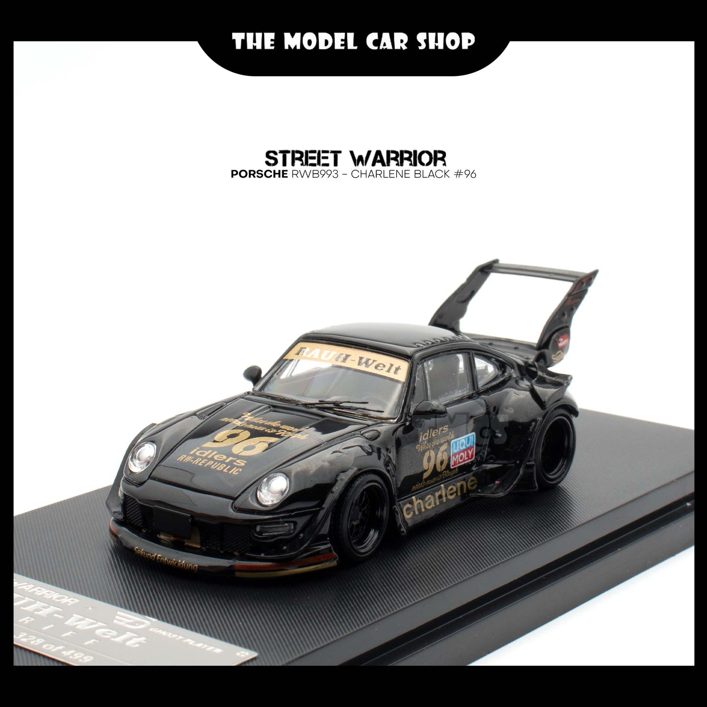 [Street Warrior] Porsche RWB993 - Charlene Black #96