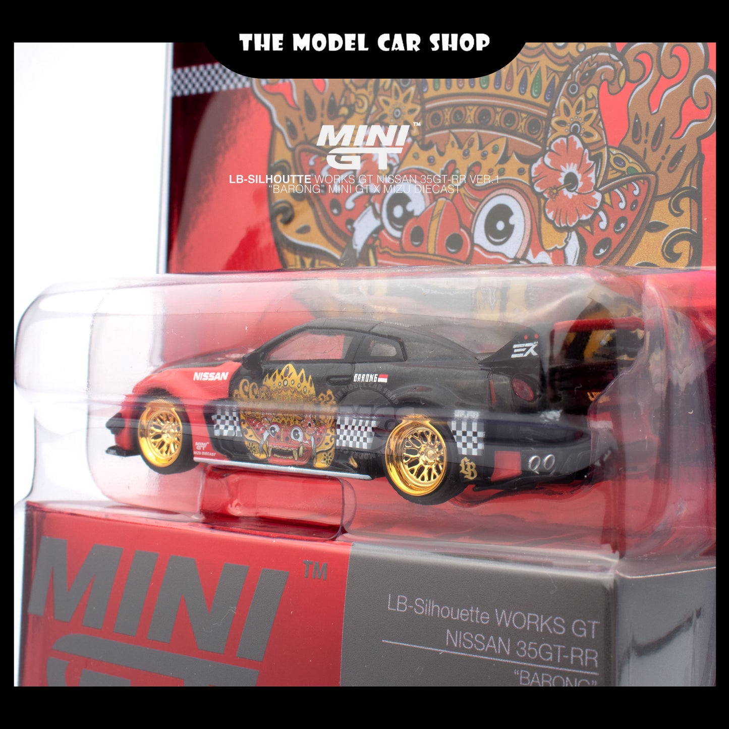 [MINI GT] LB-Silhouette WORKS GT NISSAN 35GT-RR Ver.1 “BARONG”