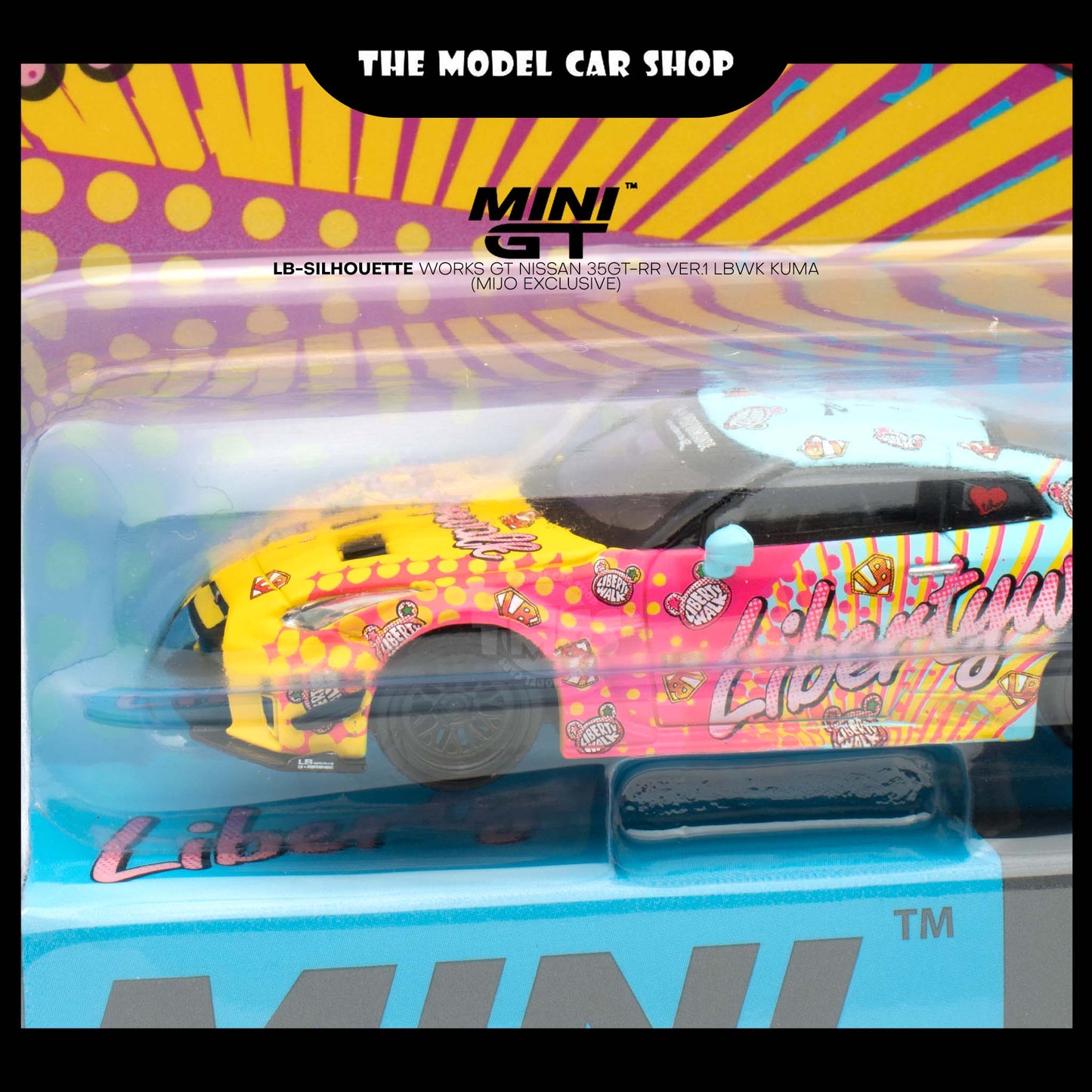 [MINI GT] LB-Silhouette WORKS GT NISSAN 35GT-RR Ver.1 LBWK KUMA (Mijo Exclusive)