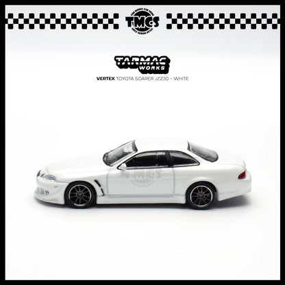[Tarmac Works] 1:64 Vertex Toyota Soarer JZZ30 - White (Chase Car)
