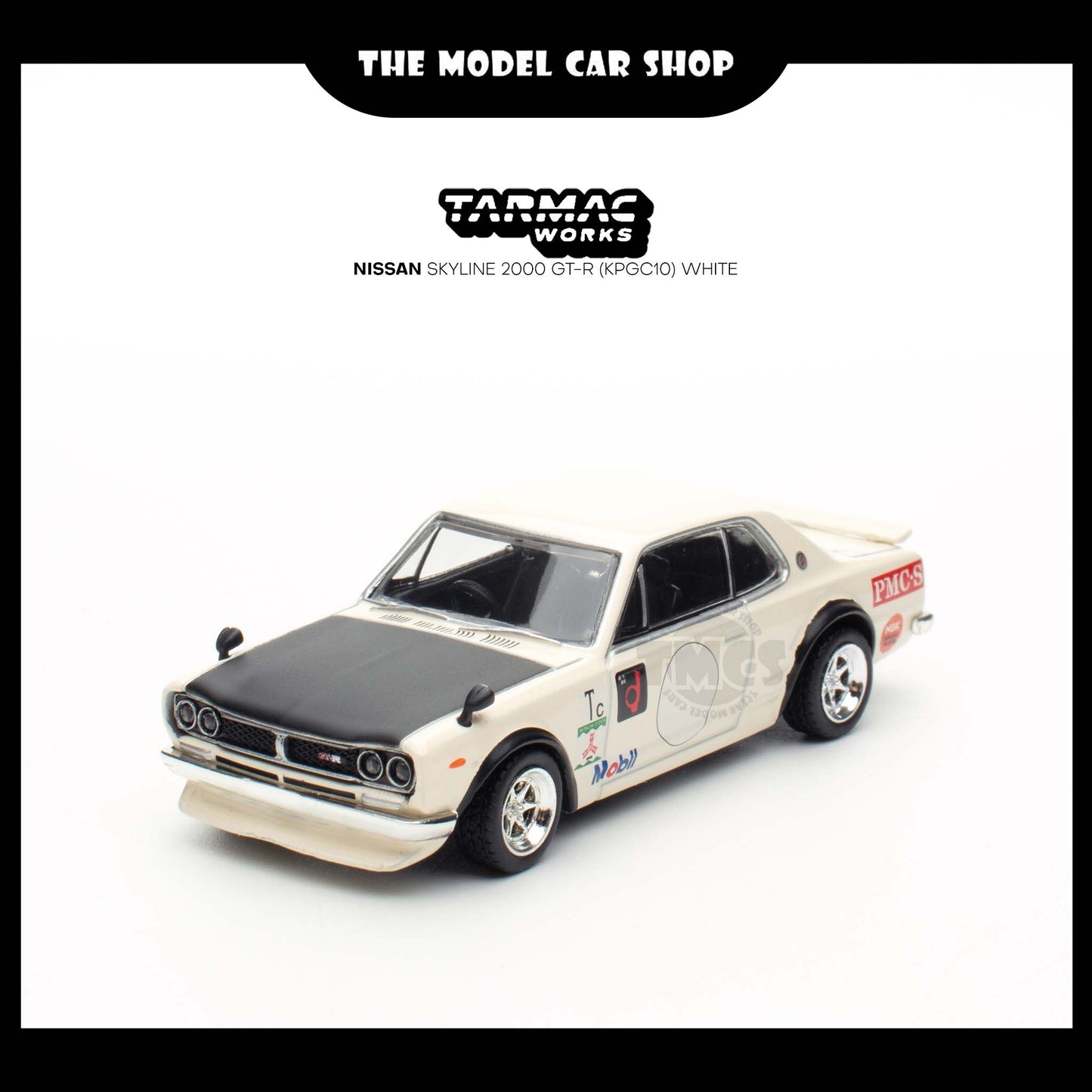 [Tarmac Works] Nissan Skyline 2000 GT-R (KPGC10) White