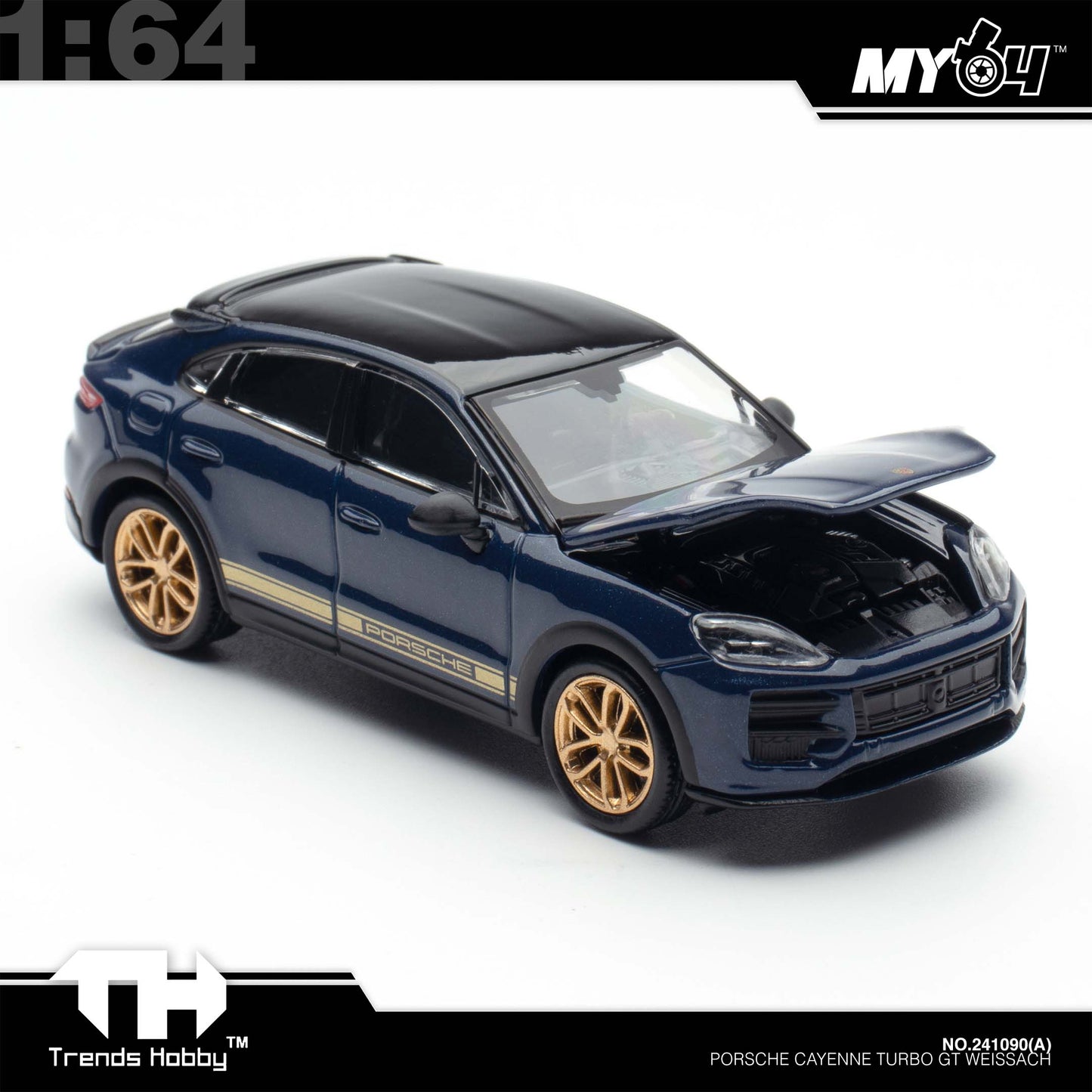 [Trends Hobby] 1:64 Porsche Cayenne Turbo (TMCS SG)
