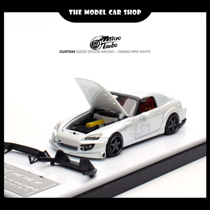 [Micro Turbo] Custom S2000 Spoon Racing - Grand Prix White