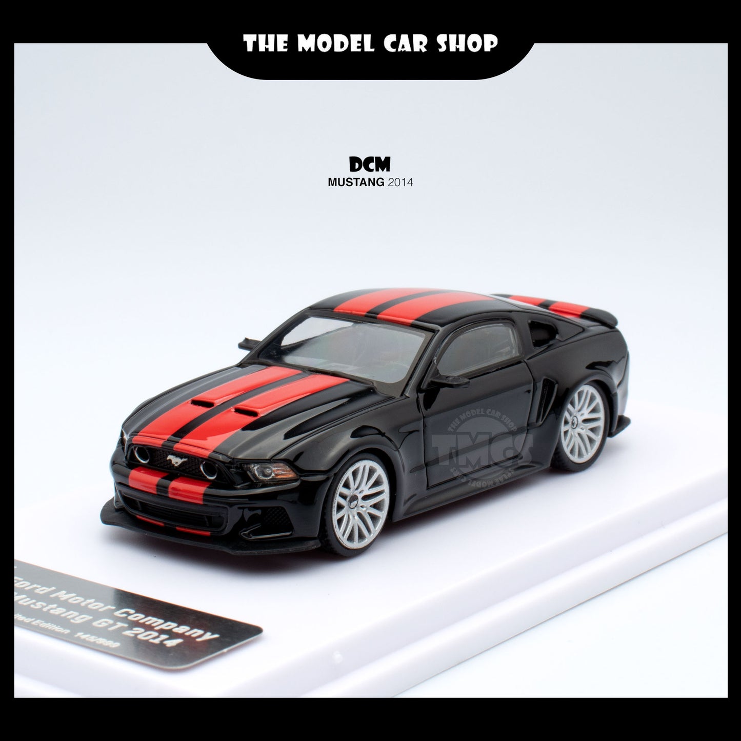 [DCM] 2014 Mustang GT - Black With Red Stripe