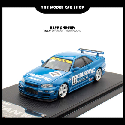 [Fast Speed] Nissan Skyline GT-R (R34) - Calsonic