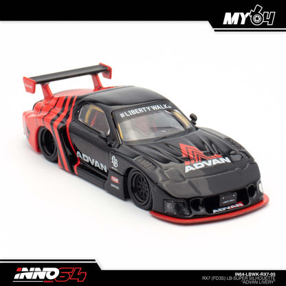 [INNO64] LBWK Mazda RX7 (FD3S) LB-Super Silhouette - "ADVAN LIVERY"