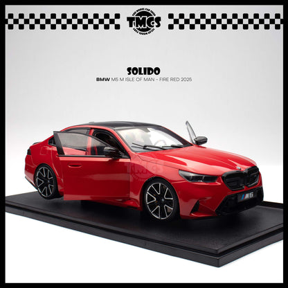 [Solido] 1:18 BMW M5 - Fire Red 2025
