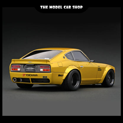 [Ignition Model] Nissan Fairlady Z (S30) STAR ROAD - Yellow Metallic