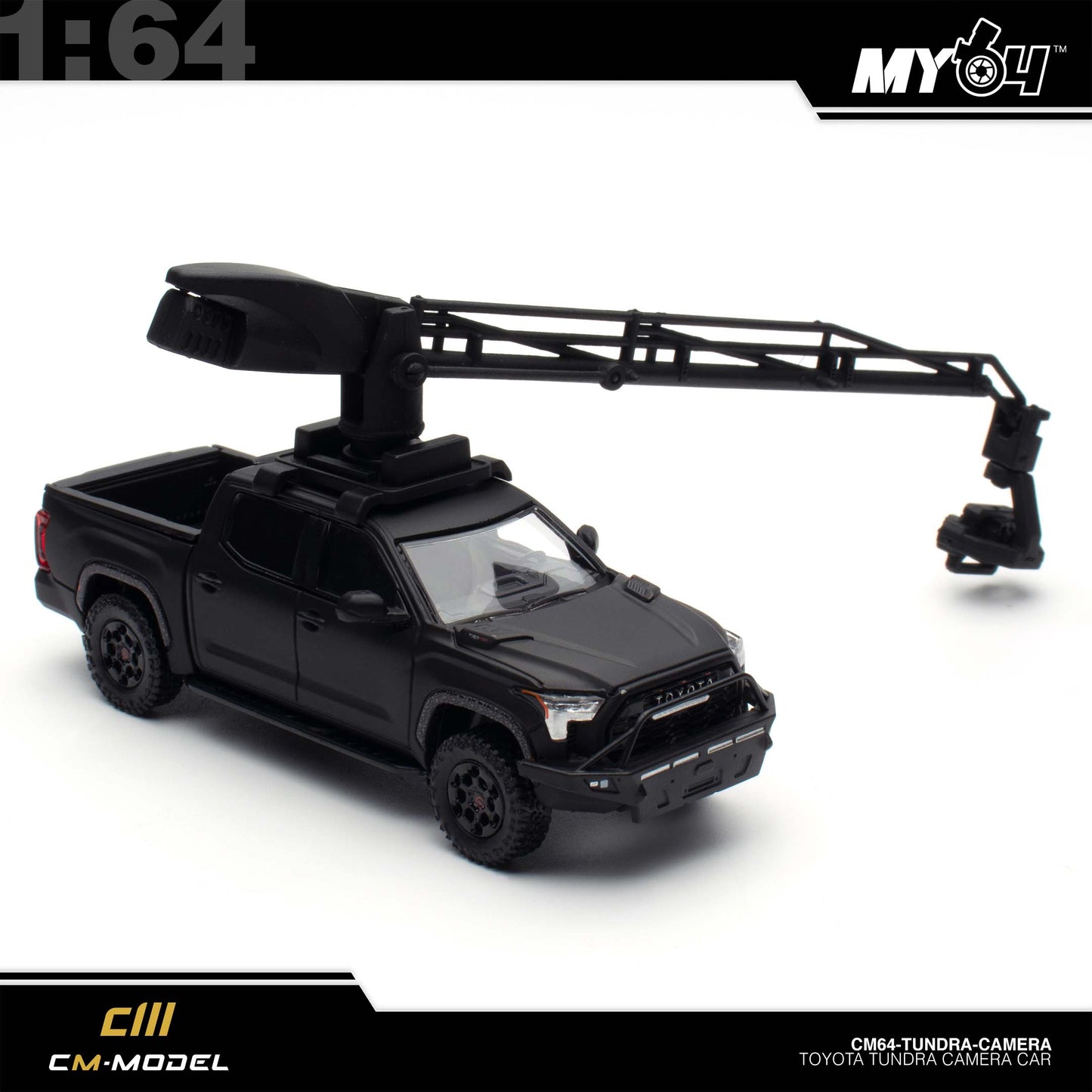 [CM Model] 1:64 Toyota Tundra Camera Car