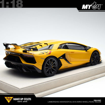 [Make Up] Lamborghini Aventador SVJ 2018 (Nireo wheel) - Pearl Yellow
