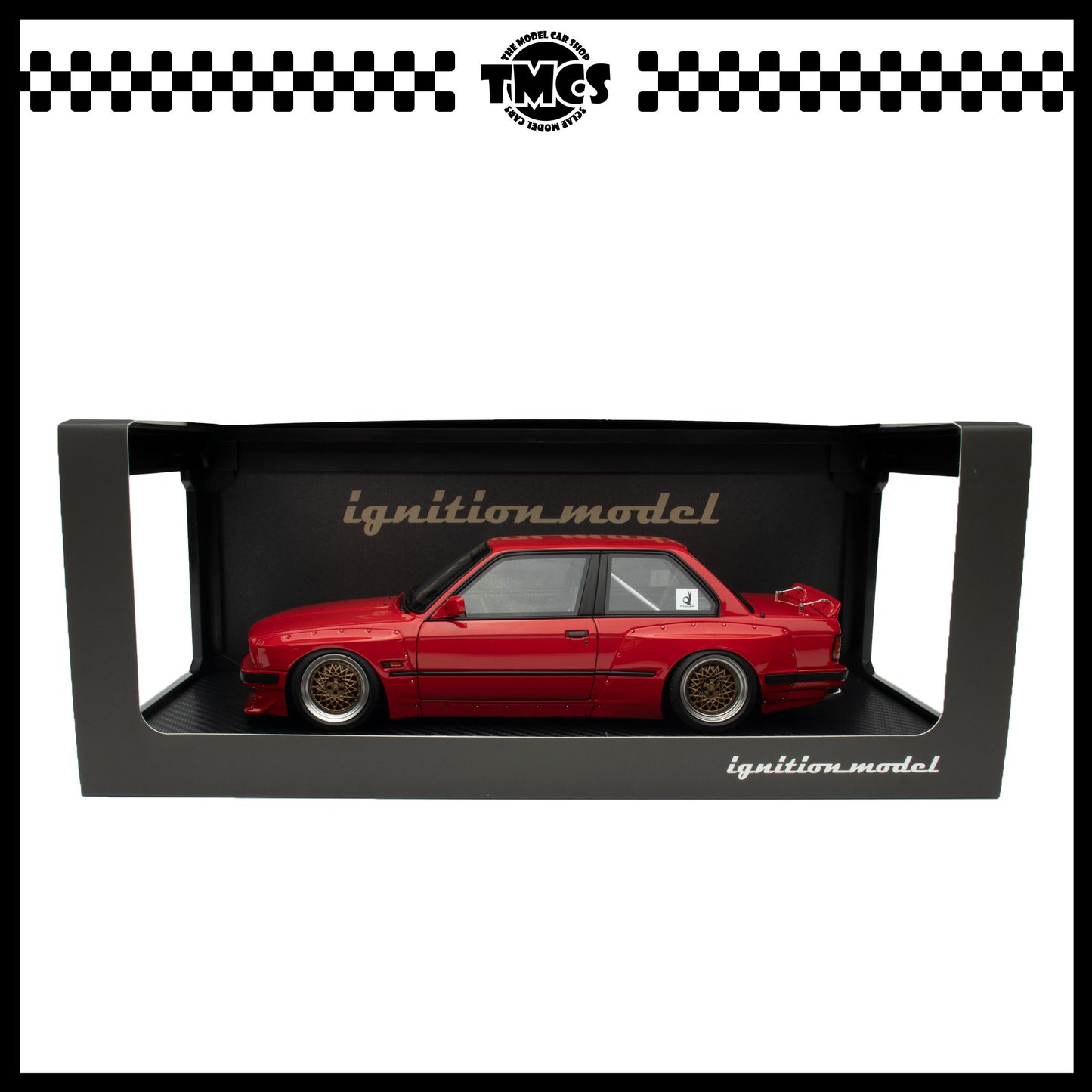 [Ignition Model] Pandem BMW E30 -  Red