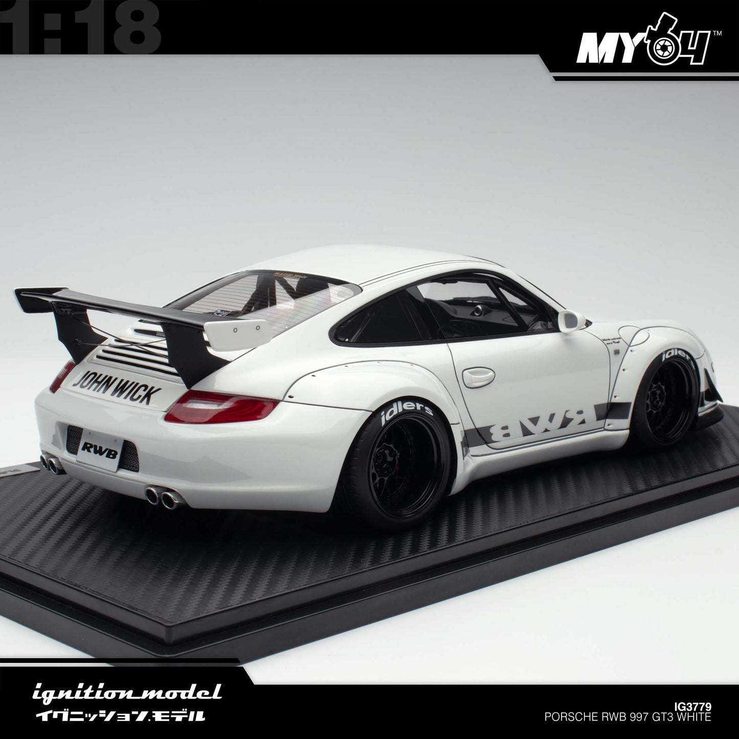 [Ignition Model] Porsche RWB 997 GT3 - White