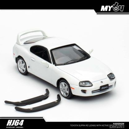 [Hobby Japan] Toyota SUPRA RZ (JZA80) with Active Spoiler Parts - Super White II