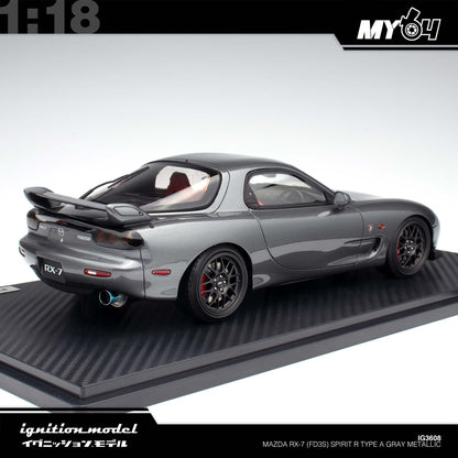 [Ignition Model] Mazda RX-7 (FD3S) Spirit R Type A - Gray Metallic