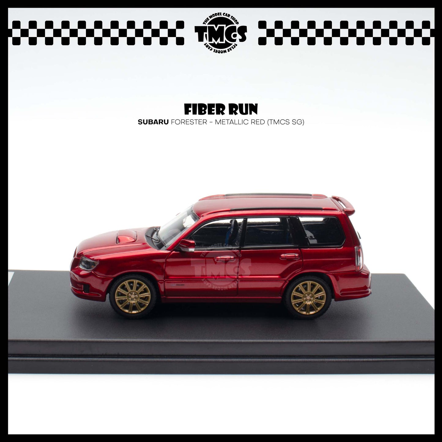 [Fiberrun] 1:64 Subaru Forester - Metallic Red (TMCS SG)