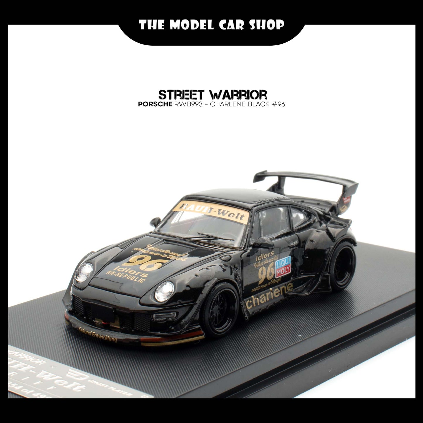 [Street Warrior] Porsche RWB993 - Charlene Black #96