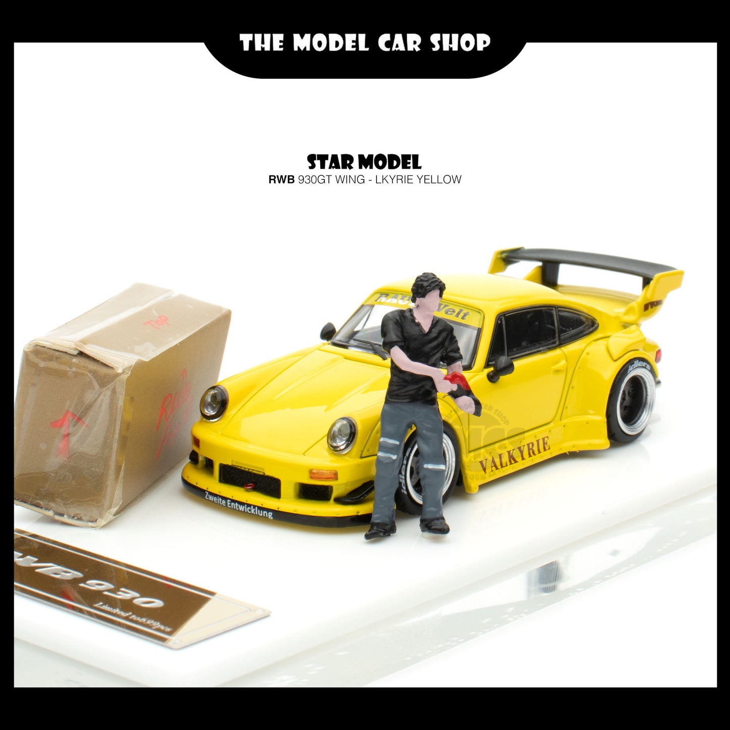 [Star Model] RWB 930 GT Wing - Lkyrie Yellow