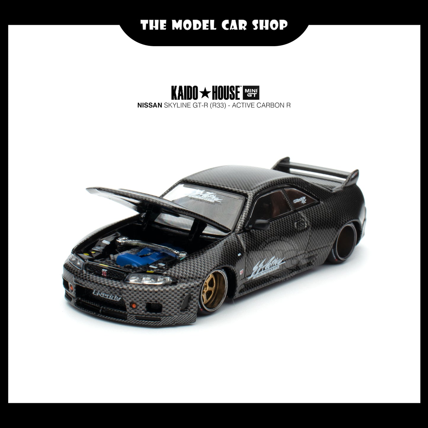 [Kaido House] Nissan Skyline GT-R (R33) - Active Carbon R