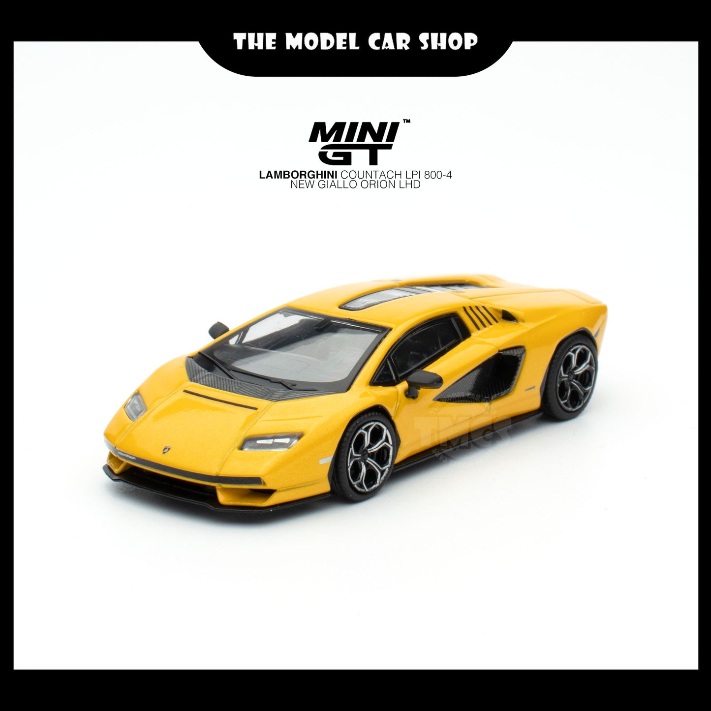 [MINI GT] Lamborghini Countach LPI 800-4 New Giallo Orion