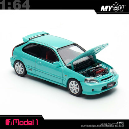 [Model1] Honda Civic Type R EK9 - Tiffany Blue
