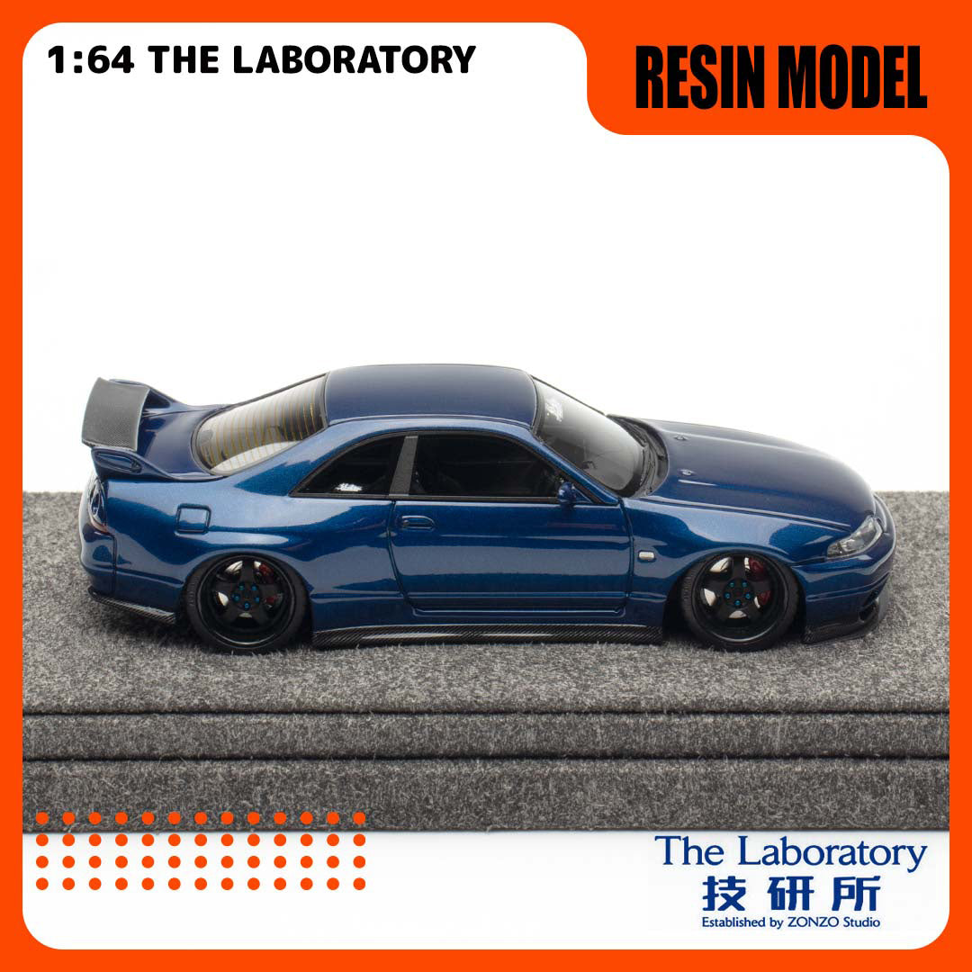 [The Laboratory] 1:64 Garage Active R33 Widebody Concept A - Midnight Blue