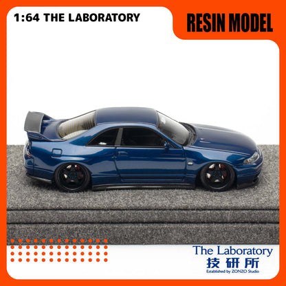 [The Laboratory] 1:64 Garage Active R33 Widebody Concept A - Midnight Blue