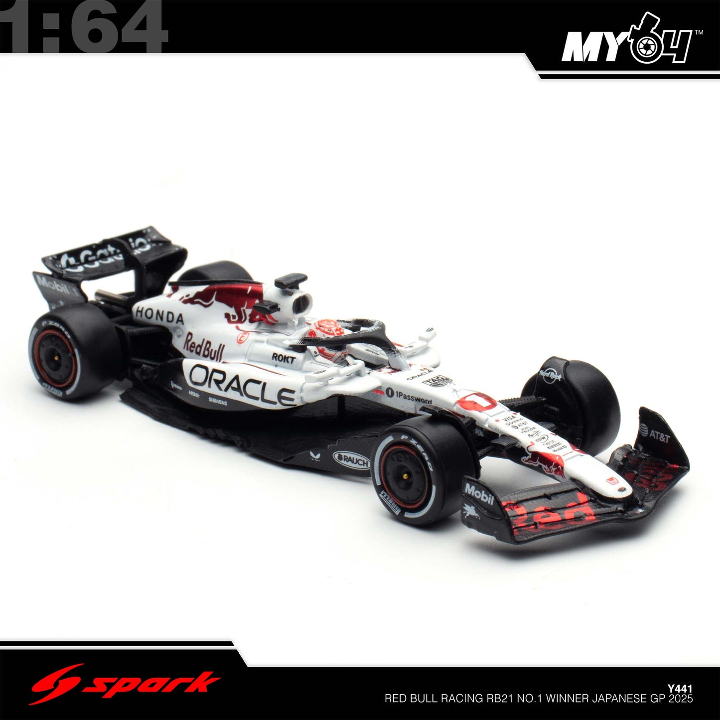 [Sparky] 1:64 Red Bull Racing RB21 No.1 Oracle Red Bull Racing- Winner Japanese GP 2025- Max Verstappen