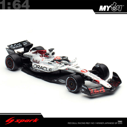 [Sparky] 1:64 Red Bull Racing RB21 No.1 Oracle Red Bull Racing- Winner Japanese GP 2025- Max Verstappen
