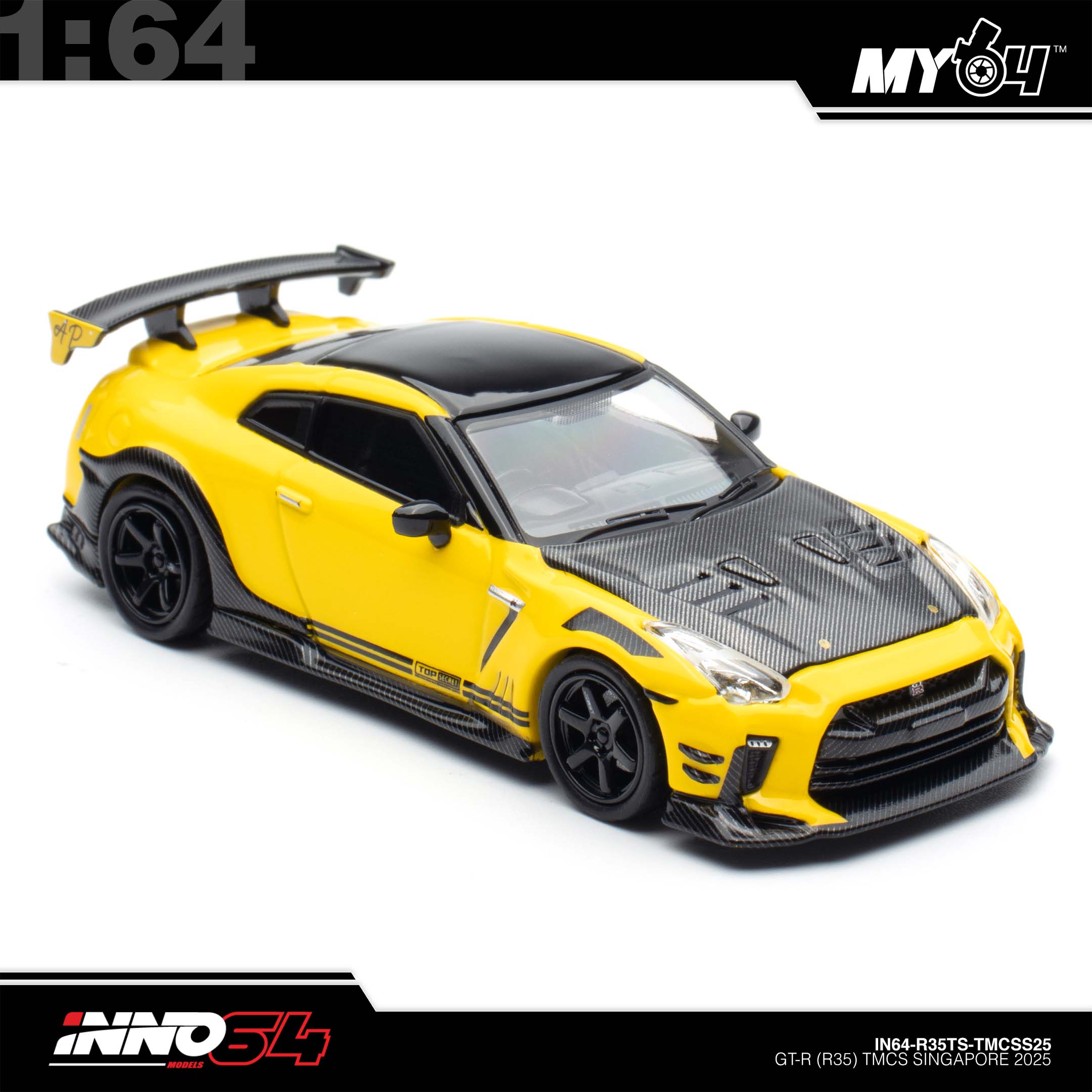 INNO64] 1:64 Nissan Skyline GT-R (R35) TMCS Singapore 2025 | The