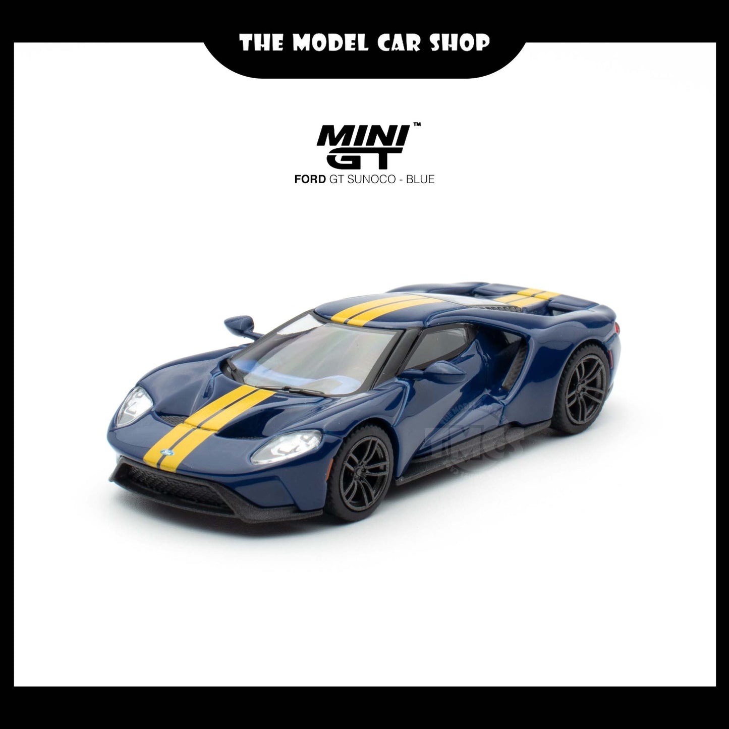 [Mini GT]  Ford GT Sunoco - Blue