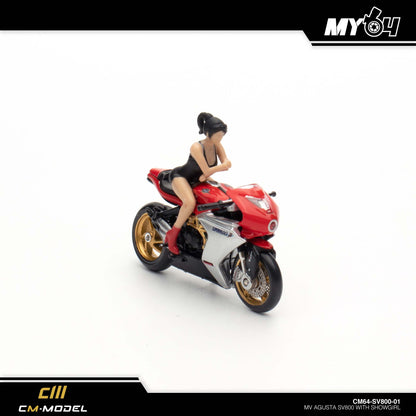 [CM Model] MV Agusta SV800 with Showgirl