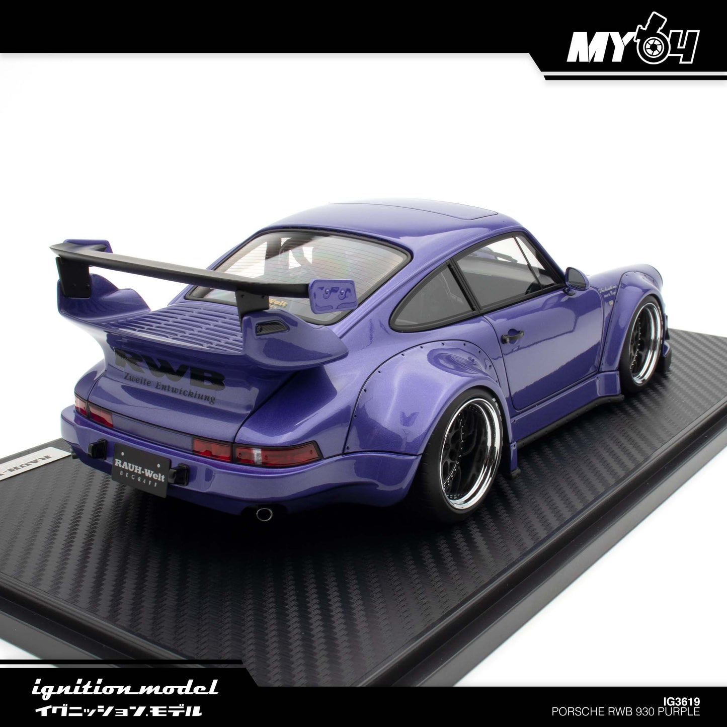 [Ignition Model] Porsche RWB 930 - Purple