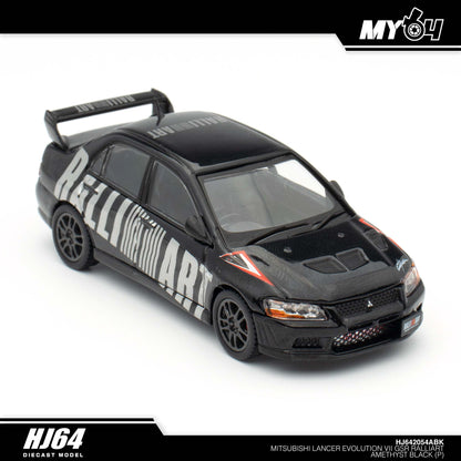 [Hobby Japan] Mitsubishi Lancer Evolution 7 GSR RALLIART - Amethyst Black Pearl