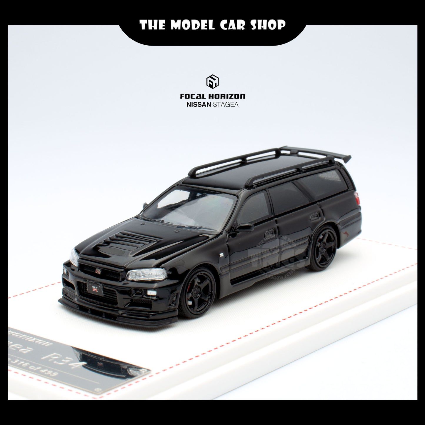 [Focal Horizon] Nissan Stagea - Black