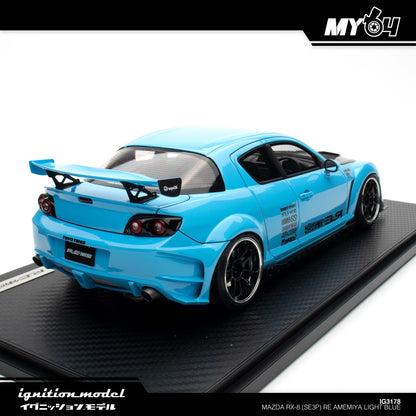 [Ignition Model] Mazda RX-8 (SE3P) RE Amemiya - Light Blue