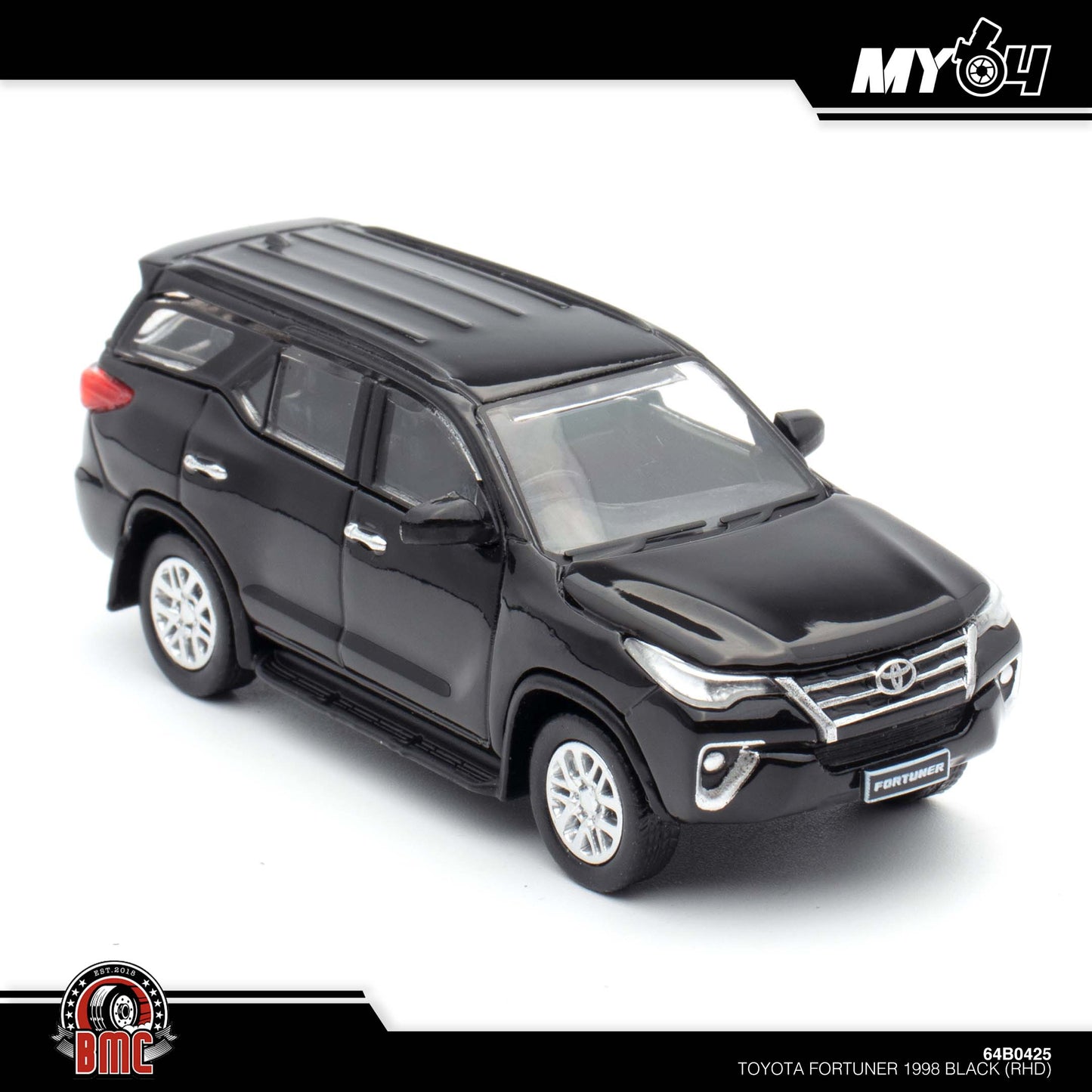 [BMC] Toyota Fortuner 2018 - Black (RHD)