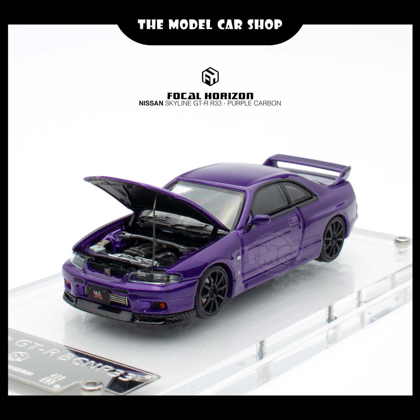 [Focal Horizon] Nissan Skyline GT-R (R33) - Purple Carbon