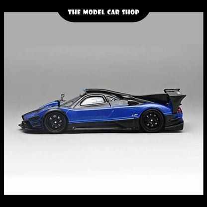 [CM Model] Pagani Zonda R - Carbon Blue Hong Kong Special (CM64-REVOLUTION-03)