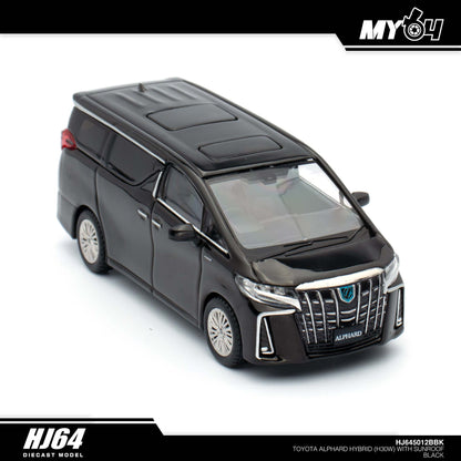 [Hobby Japan] Toyota Alphard Hybrid (H30W) With Sun Roof - Black