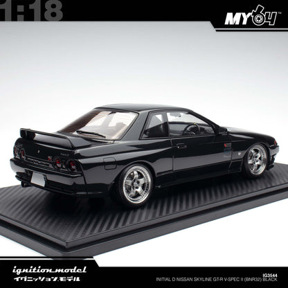 [Ignition Model] 1:18 Initial D Nissan Skyline GT-R V-SpecII (BNR32) - Black