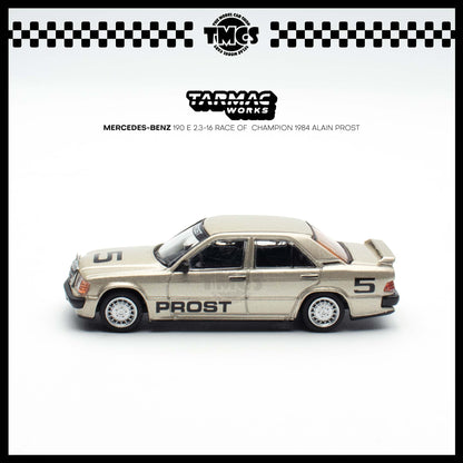 [Tarmac Works] 1:64 Mercedes-Benz 190 E 2.3-16 Race of  Champion 1984 Alain Prost