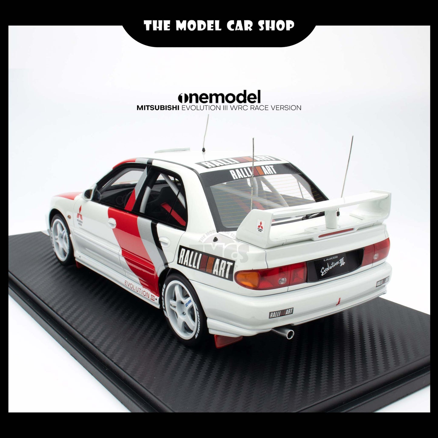 [One Model] Mitsubishi Evolution III WRC Race Version